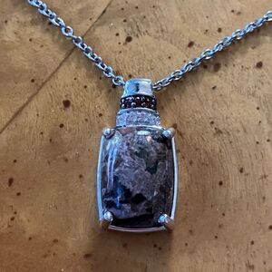 Natural Yooperlite Red Garnet Necklace